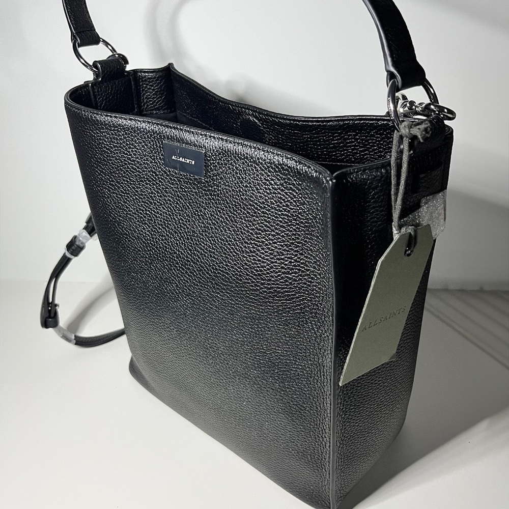 *NEW* All Saints Voltaire Sm Tote, Black